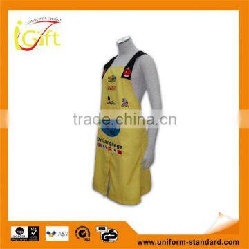 2015 design wholesale promotional solid color disposable kids aprons