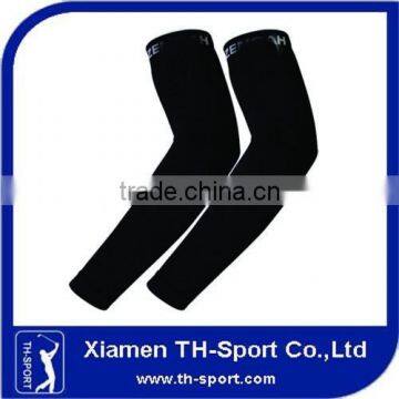 Plain Black Sporting Arm Sleeves