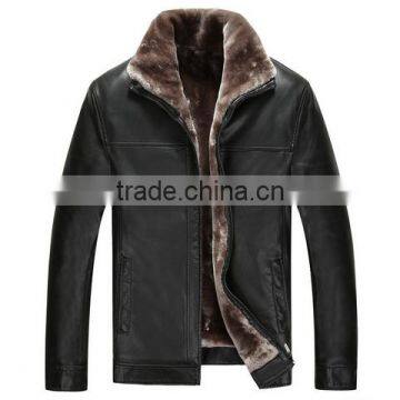 Men Fashion Good Look Genuine Leather Jackets Motorcycle Coats Jackets Washed Leather Coat photo-4