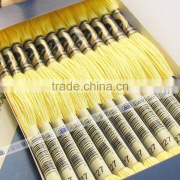Crochet Thread Dmc 100% Cotton Tread for Weaving Cross Stitch Threads Box 447 Colors Floss Threads photo-2
