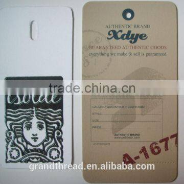 Customized clothing price tags