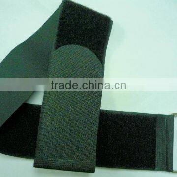 Customized Black Hook and Loop Adjustable Straps With Buckle photo-4