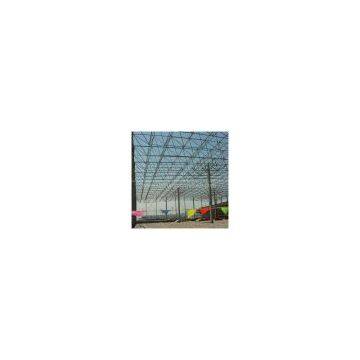 Steel structure warehouse with crane