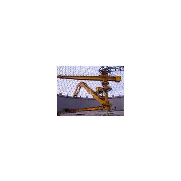 High Precision Yellow Stacker Reclaimer With Alloy Steel For Round Storage Yard