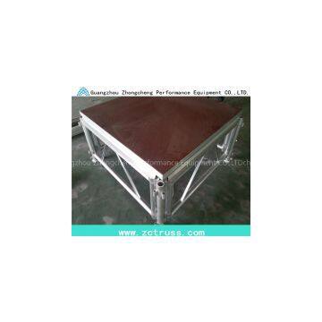 Performance Stage Adjustable Plywood Aluminium Lighitng Stage