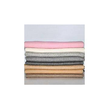 100% Wool Solid Scarf With Big Size