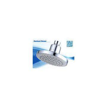 Water Saving ABS 150mm Shower Heads , Overhead Rain Shower Head