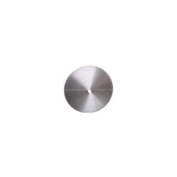 Laser welded saw blade for concrete, asphalt, etc.