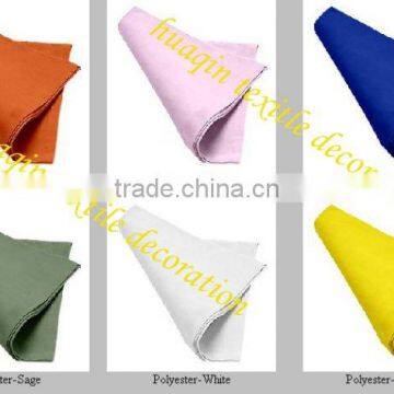 wedding polyester table napkin spun polyester napkins