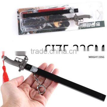 22CM Attack on Titan Fashion Sword Anime Cosplay Good Quality Weapon Pendant