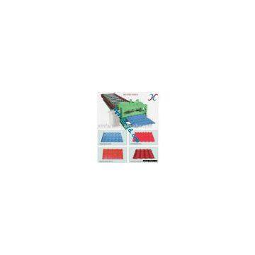 Color Tile Forming Machine