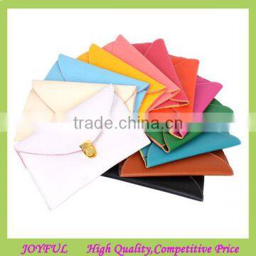 Fashion Leather Envelope Clutch Bag