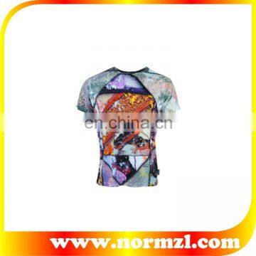 sublimation no label custom t shirt