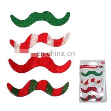 Party funny fake green moustache stick MMO-0194