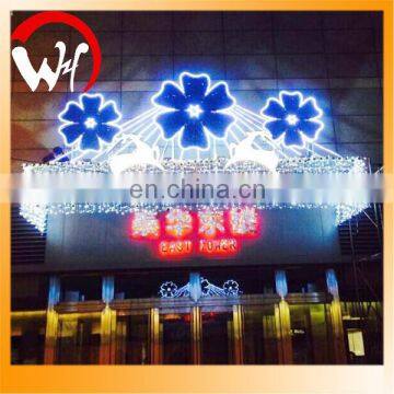 glow effect sequin panel decorations for shopping mall