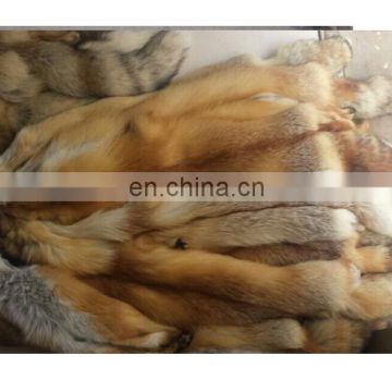 High quality & natural red fox fur skins