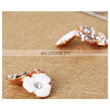 Flatback Metal Rhinestone Pearl Button Daisy Wedding Embellishment Garments DIY Hair bag Accessories