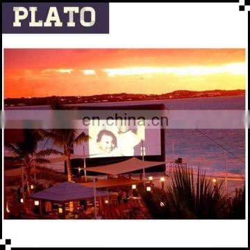Beach inflatable projector screens outdoor used giant movie screen
