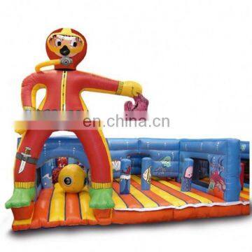 Inflatable Diver Adventureplay Playground