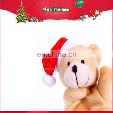 Plush Soft Plush Christmas Warm Lovely Fingers Gloves photo-3