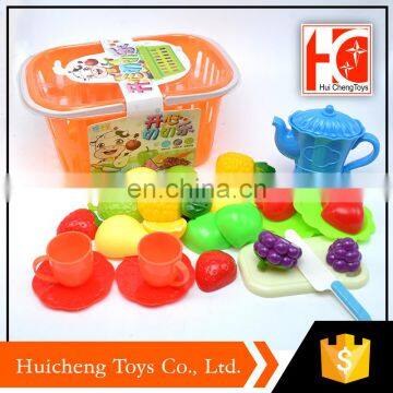 children toys 2017 safe funny 20 pcs cut fruit toys for wholesale