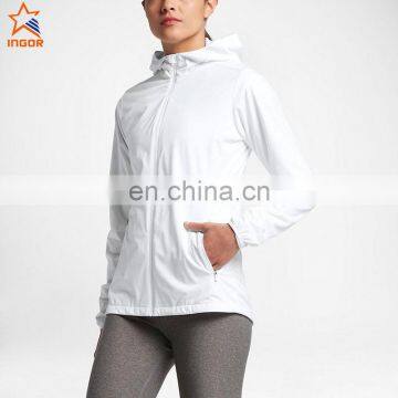 white wind outdoor sport women racing jacket