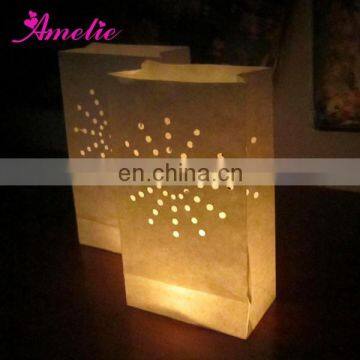 AT42 Paper Candle Bag Christmas Decoration Outdoor