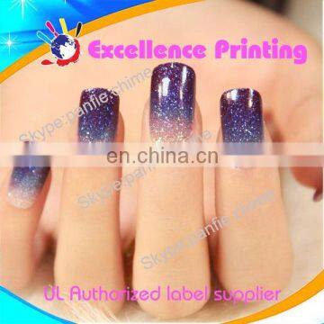 Hot Sale Self Adhesive Populer Packing Nail Stickers