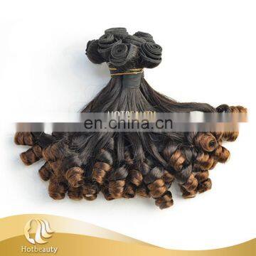 Hot Beauty Best One Donor Human Hair Ombre Rose Curl, 100% Raw Brazilian Human Hair Extension