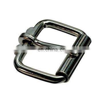 Stainless Steel #304 one pin welded roller buckle for dog collar handbag