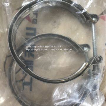 Genuine SDLG LG958L Wheel Loader Spare Parts 4110000081044 CLAMP V BAND C3415546