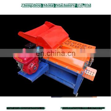 Corn Peeling and Shelling Machine maize skin removing and threshing Machine with wheel