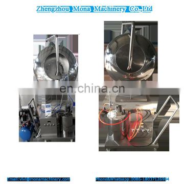 Peanut sugar coating machine/ small chocolate coating machine/ chocolate coating pan