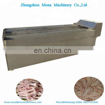 Chicken claw peeling machine/chicken paws peeler/chicken feet cleaning machine