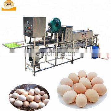 Automatic egg washing machine line for sale / chicken goose egg cleaning machine