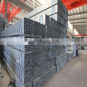 galvanized rectangular steel water tube/square hollow structural section