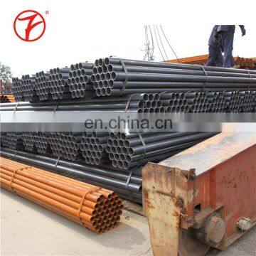 100 mm diameter erw pipe best galvanized Black steel pipe