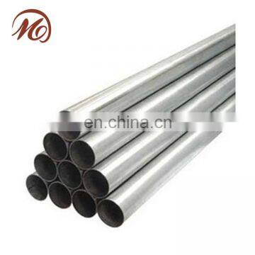 5.8m length galvanized round steel tube made in China