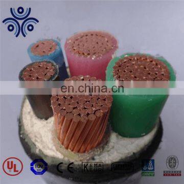 High voltage 2x8 awg copper xlpe insulated 2 awg xlpe FR cable