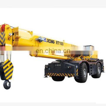 Big power 100t Rough terrain Crane China sell RT100 model