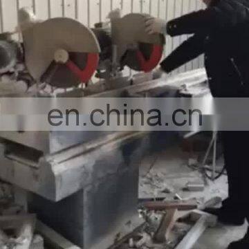 Aluminum and pvc profile miter saw cutting machine