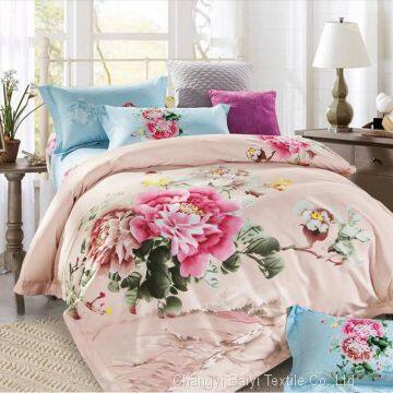 Chinese Factory 3D 100% Polyester Dispersed Microfiber Printed Bed Sheet Fabric photo-2