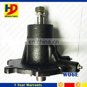 Diesel Engine W06E Water Pump For Hino Engine With Iron