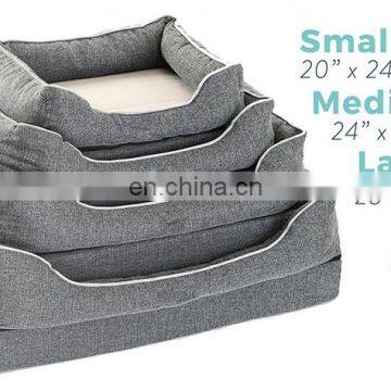 High-quality Memory Foam Dog Bed - Removable Cover Waterproof Liner Luxury Dog Mat With Foam Mattress photo-4