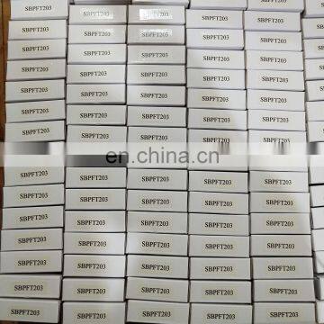 High Speed Crowned Outer Insert Bearing SBPFT203 With Set Screw Size 17x40x22mm Tensioner Bearing for Gearbox photo-4