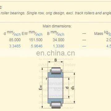 Eccentric Bearings 619YSX Reducer Special Bearing NTN Brand KOYO 619 YSX 85*151.5*34mm photo-2