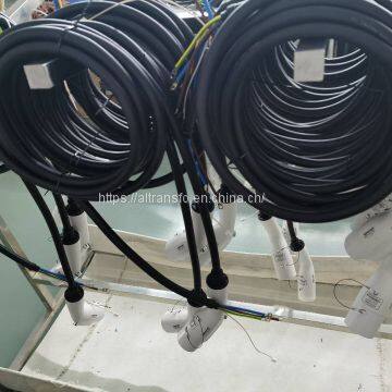 High voltage cable assembly for medical