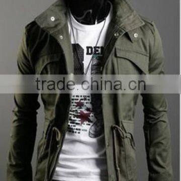 2015 Hot Sale Spring Coats zipper men New Fashion men`s coat latest design for men