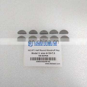 NO.971 Half Round Woodruff Key 100PCS PER SET photo-4