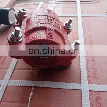 Factory Cheap Price Ductile Iron HDPE Pipe Grooved Joint Fitting photo-3